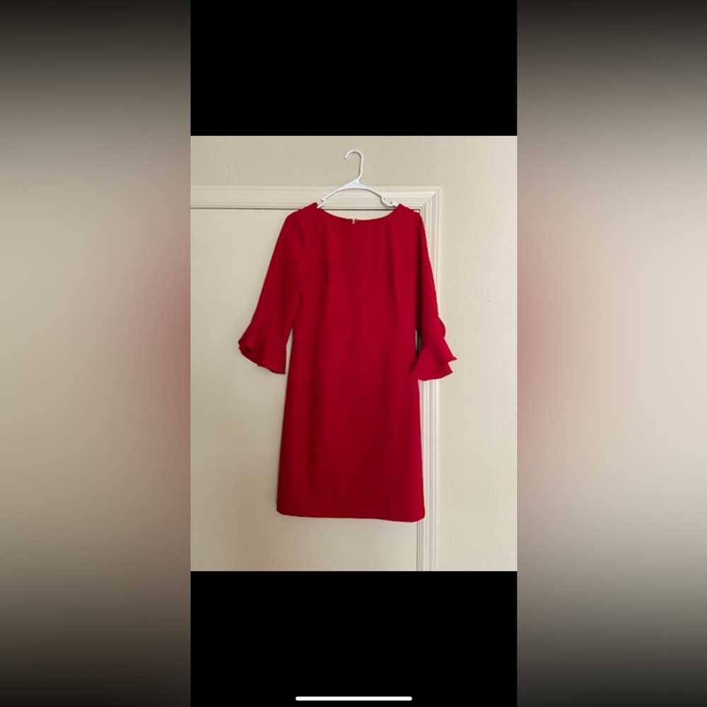 Red Interview/Business/Wedding Guest Dress